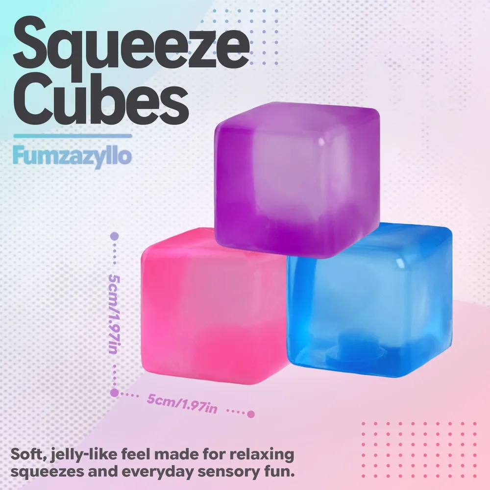 3 Pcs Squishy Squeeze Toys 1