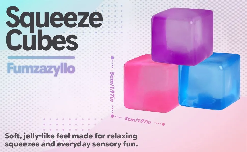 3 Pcs Squishy Squeeze Toys detail 1