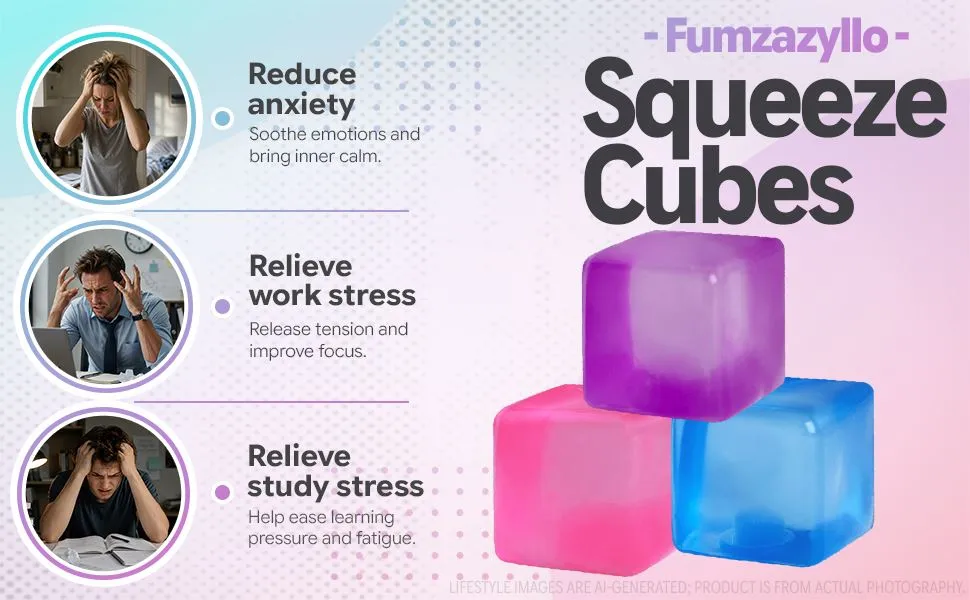 3 Pcs Squishy Squeeze Toys detail 2