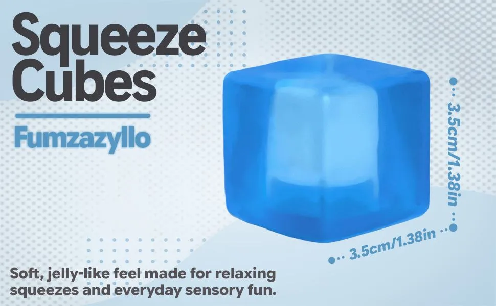 Cube Squeeze Toy detail 1