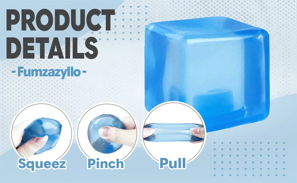 Cube Squeeze Toy detail 3