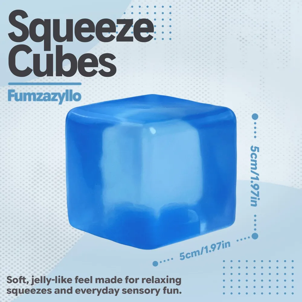 Squishy Cube Squeeze Toy, 1Pcs 1